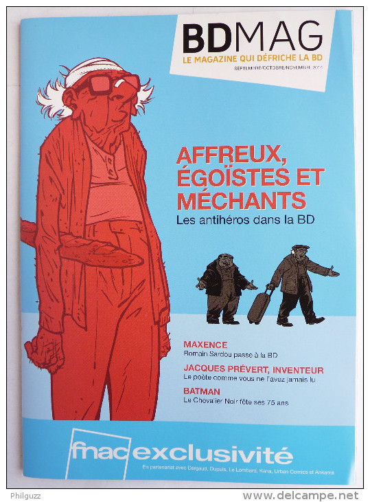 BD MAG. OCT-NOV 2014 Couv LES VIEUX FOURNEAUX  CAUUET LUPANO - Autres & Non Classés