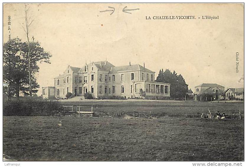 Dept Div -vendée -ref X948- La Chaize Le Vicomte - L Hopital  - - La Chaize Le Vicomte