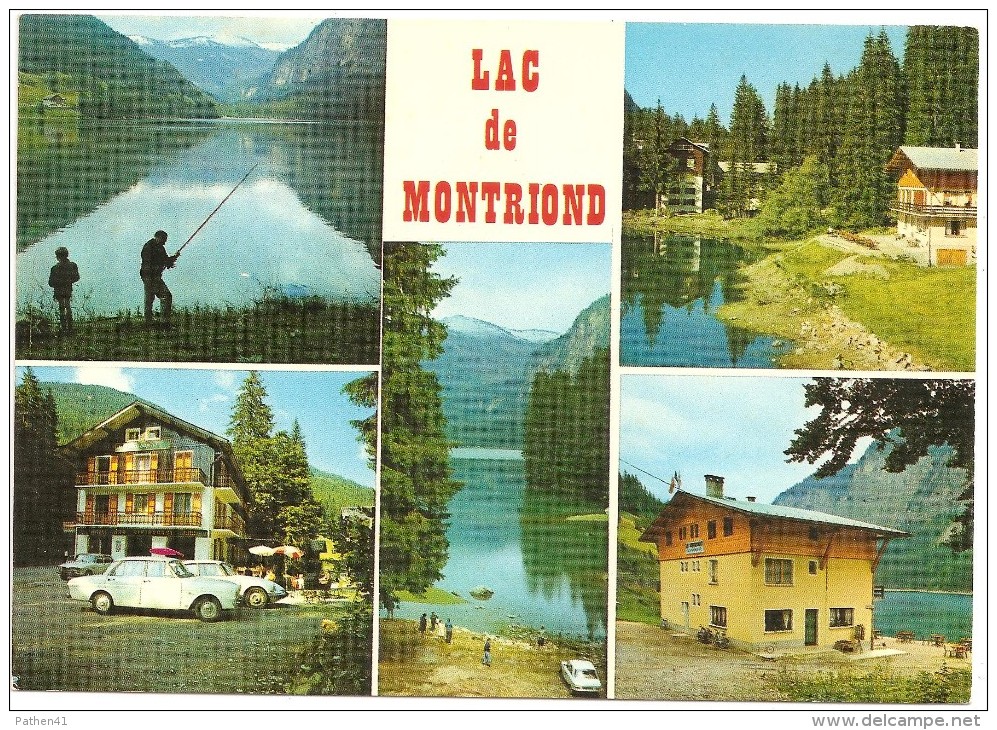 CPM FRANCE 74 HAUTE-SAVOIE MONTRIOND - Le Lac De Montriond - Multivues - Altri & Non Classificati