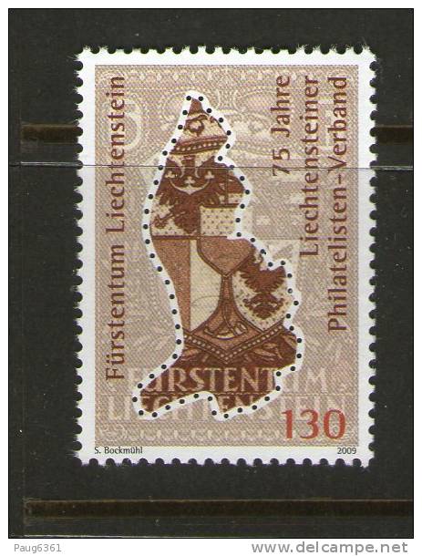 LIECHTENSTEIN 2009  ASSOCIATION PHILATELIQUE     YVERT N°  NEUF MNH** - Ungebraucht