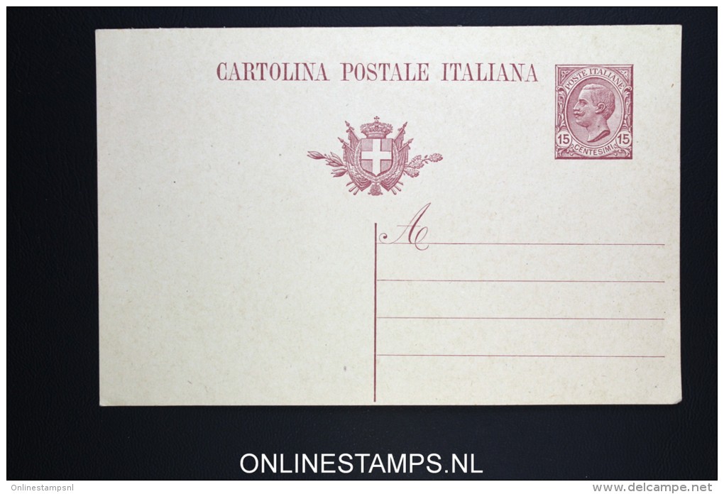 Italy: Cartolina Postale P65  1927 - Ganzsachen