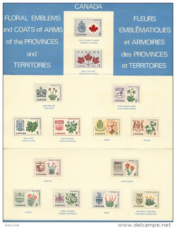 CANADA 1967 CENTENNIAL 2 SOUVENIR CARDS WITH MINT STAMPS  VALUE US $ 11.00 - Gedenkausgaben