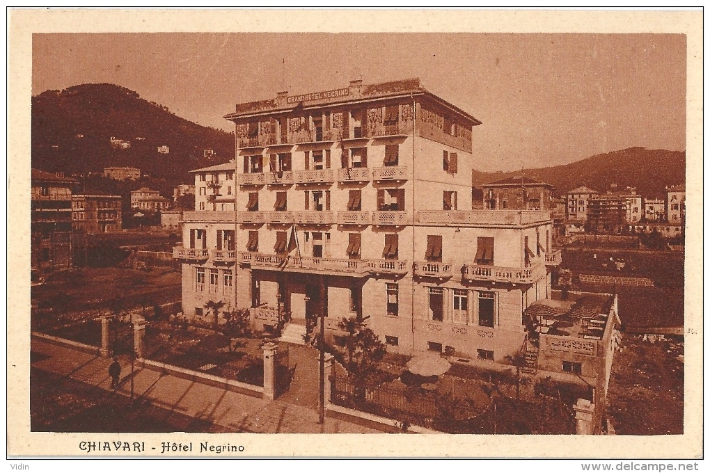 CHIAVARI Hôtel Negrino - Autres & Non Classés