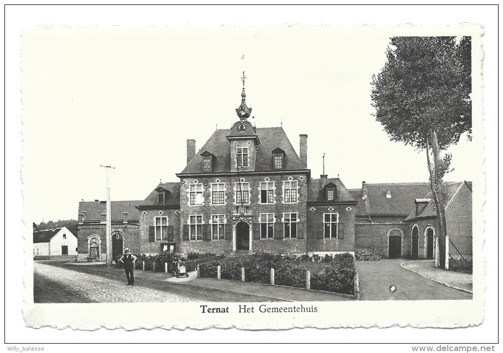 CPA - TERNAT - TERNATH - Het Gemeentehuis  // - Ternat