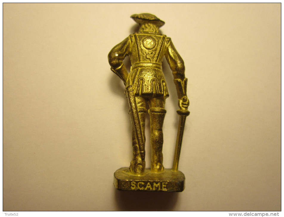 FIGURINE KINDER METAL SOLDAT MOUSQUETAIRE 3 (MOSCHETTIERE 3) - Figurines En Métal