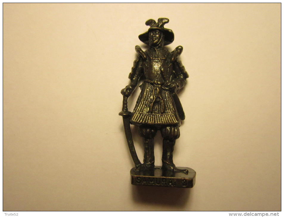 FIGURINE KINDER METAL SOLDAT SAMURAI 3 - Figurines En Métal