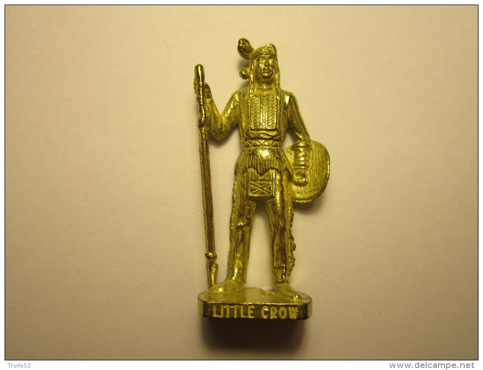 FIGURINE KINDER METAL SOLDAT LITTLE CROW - MARQUE SCAME - Metal Figurines