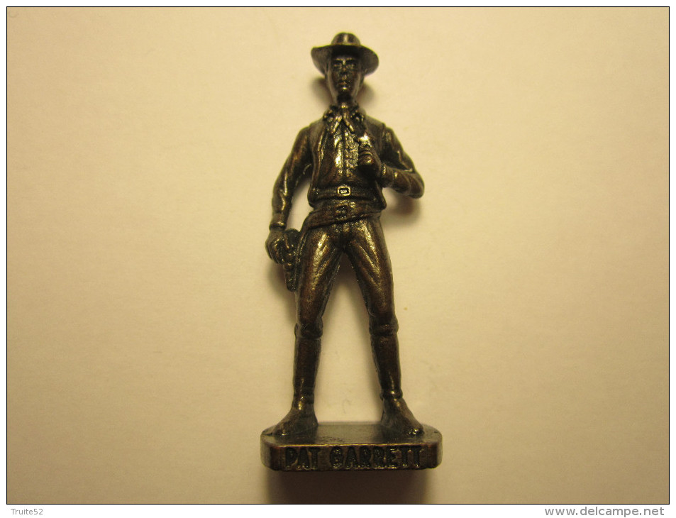 FIGURINE KINDER METAL SOLDAT  PAT GARRETT - SCAME - Figurines En Métal