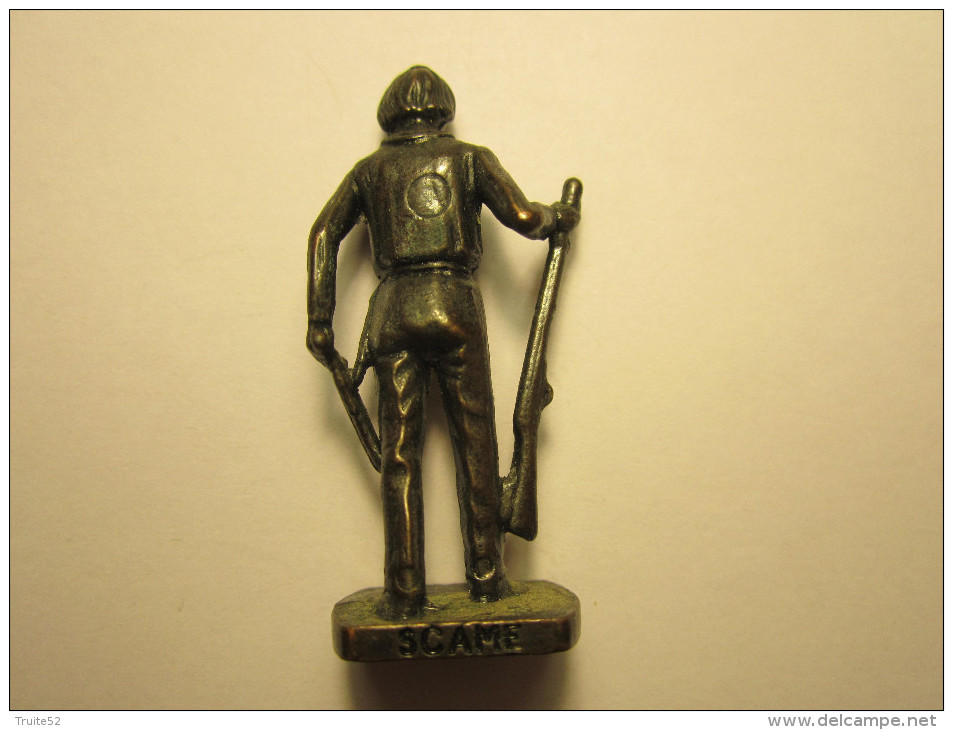 FIGURINE KINDER METAL SOLDAT  CAP JACK - SCAME - Figurillas En Metal