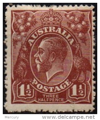 AUSTRALIE - George V - 1 P. 1/2 Brun-rouge De 1918/20 Neuf - Neufs