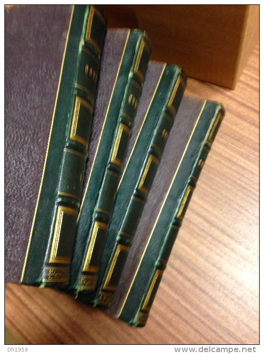 GOETHE de 1854 en 6 volumes vendu aux USA par STOHLMANN BOOKSELLER NEW-YORK VERLAG STUTTGART TUBINGEN