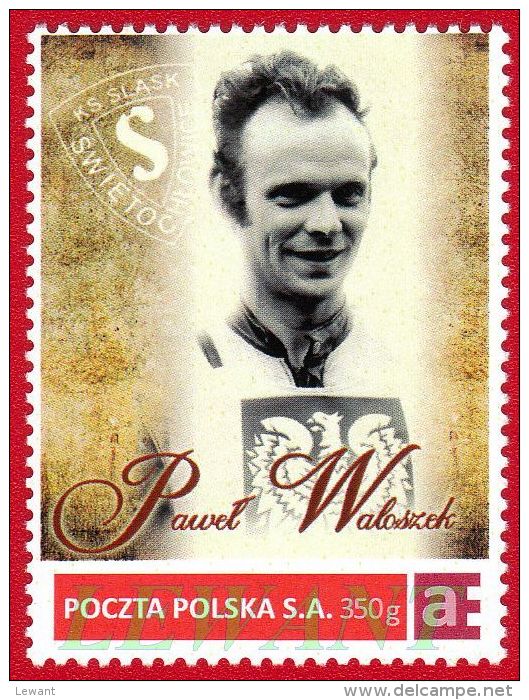 A POLAND Personalized Stamp - MNH - Speedway - Pawel Waloszek - Nuovi