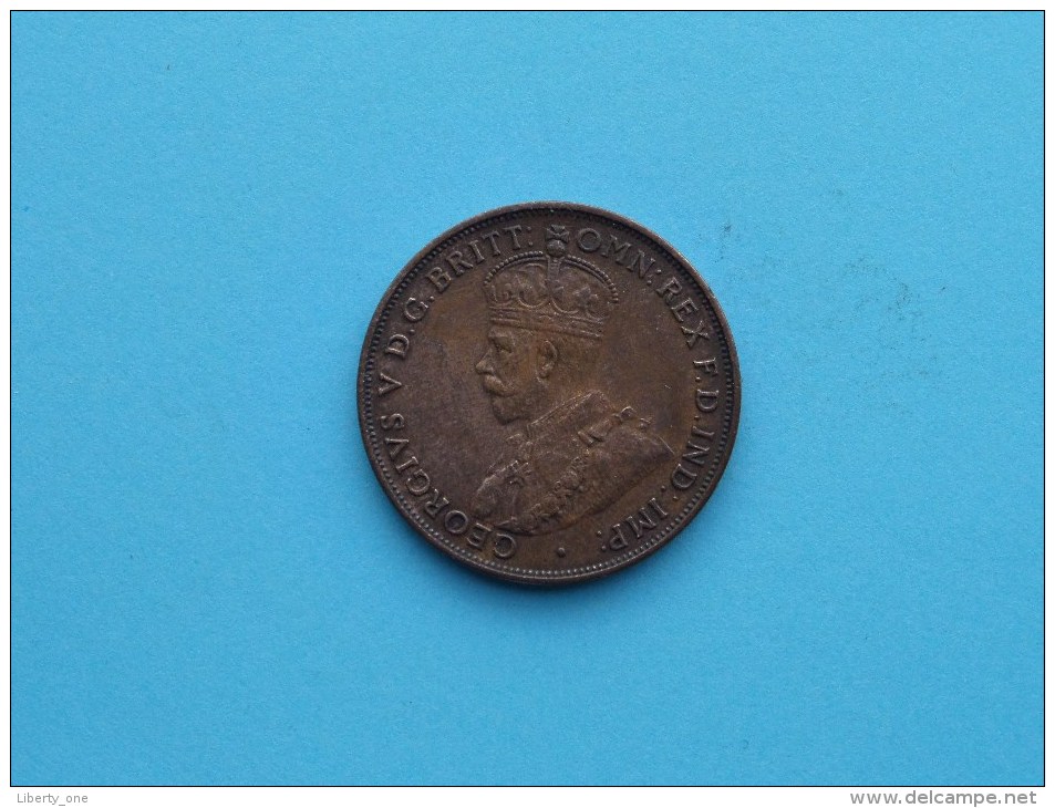 1917 I - Penny / KM 23 ( Uncleaned Coin - For Grade, Please See Photo ) !! - Penny