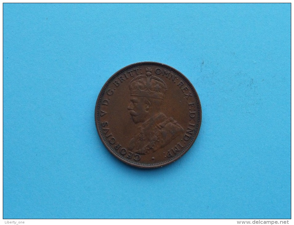 1933 - Penny / KM 23 ( Uncleaned Coin - For Grade, Please See Photo ) !! - Penny
