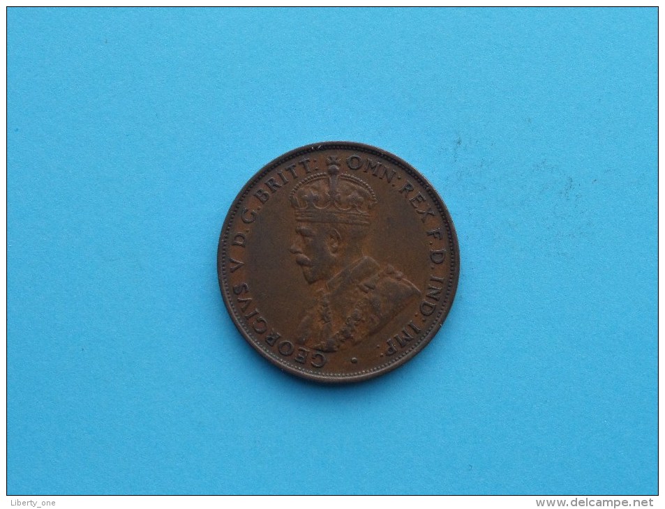 1935 - Penny / KM 23 ( Uncleaned Coin - For Grade, Please See Photo ) !! - Penny