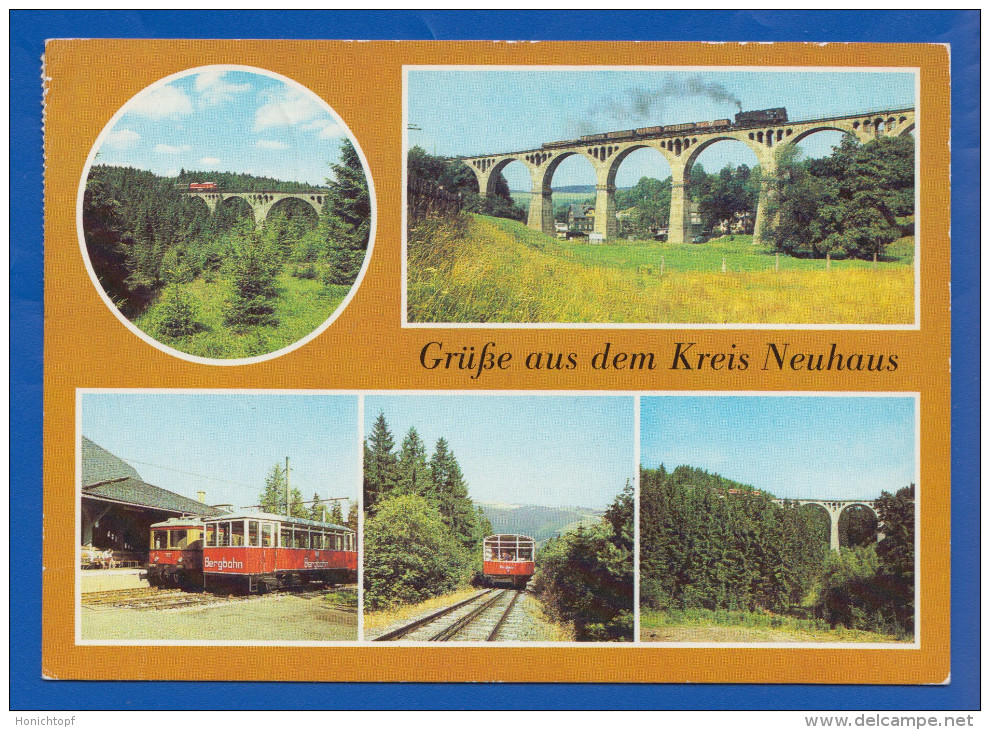 Deutschland; Neuhaus Am Rennweg; Multivuekarte - Neuhaus