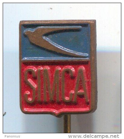 SIMCA  - Car  Automobile, Vintage Pin Badge - Sonstige & Ohne Zuordnung