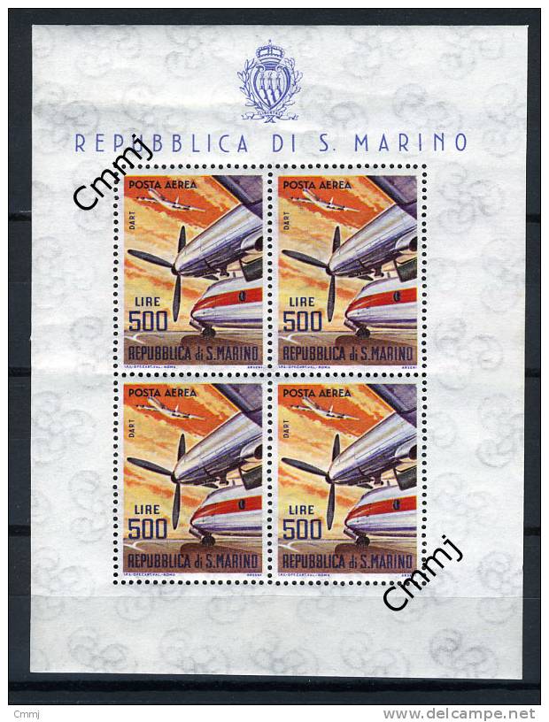 1965 - SAINT-MARIN - SAN MARINO - Sass.  Nr. BF 26 - MNH - (**) -  New Mint - Blocs-feuillets