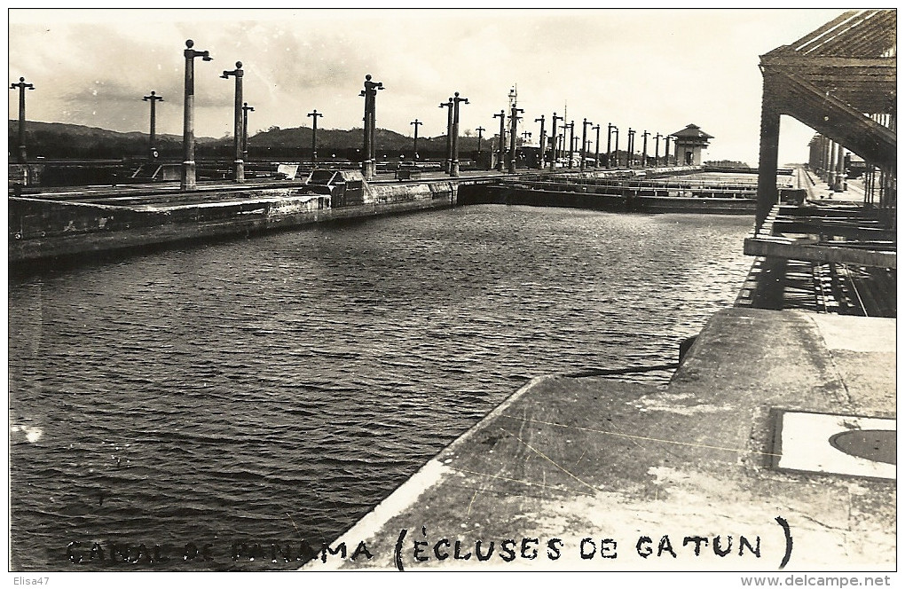 CANAL DE PANAMA   ECLUSES  DE  GATUN - Panama