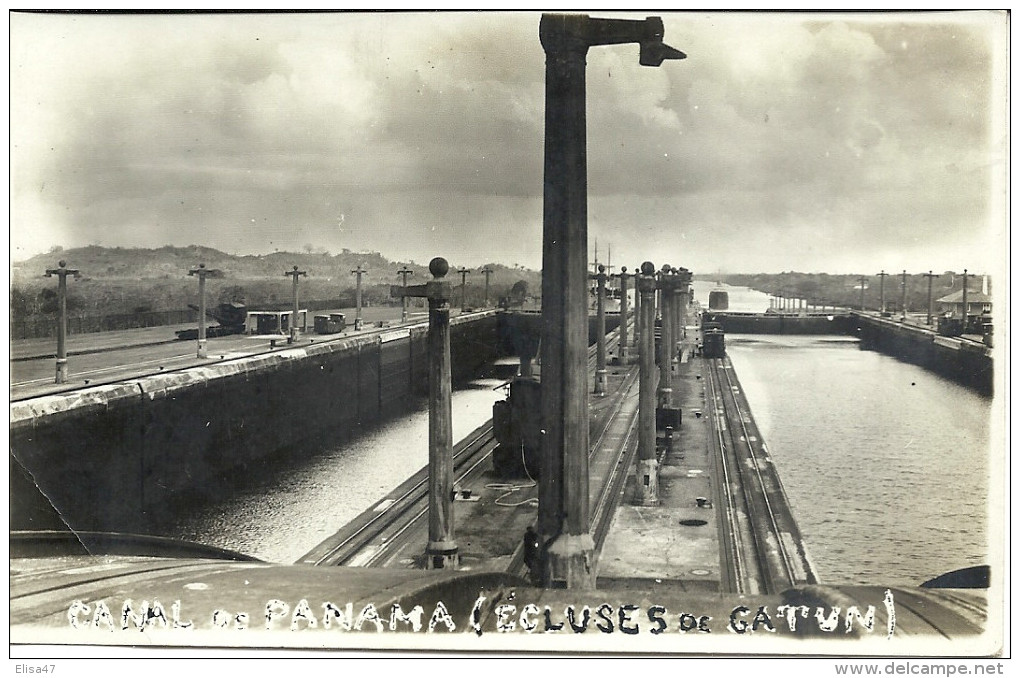 CANAL DE PANAMA   ECLUSES  DE  GATUN - Panama