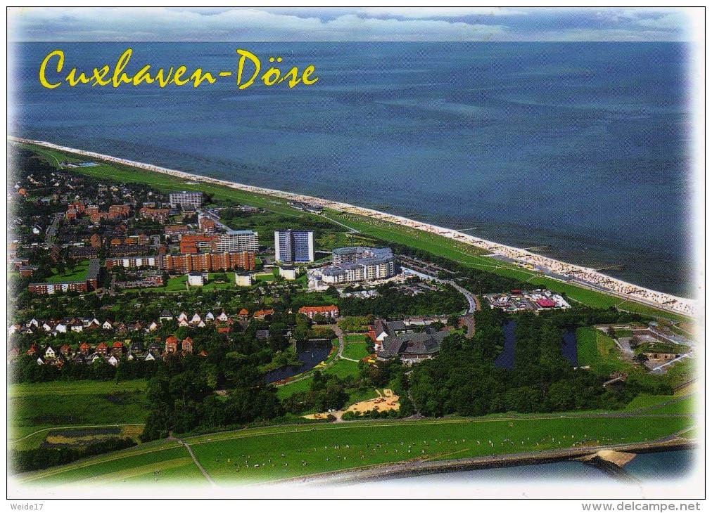 03944 - CUXHAVEN  Blick Auf Den Kurpark Von Döse - Cuxhaven