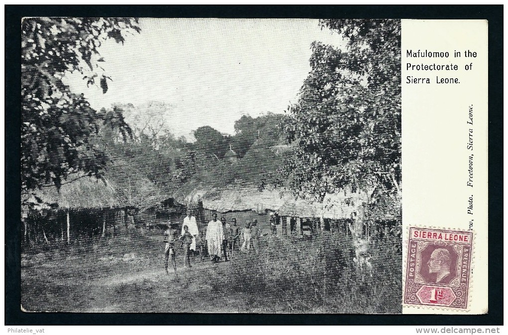 SIERRA LEONE - CARTE POSTALE DE MAFULOMOO    NON VOYAGEE  PEU COMMUN  A VOIR  LOT P2240 - Sierra Leone