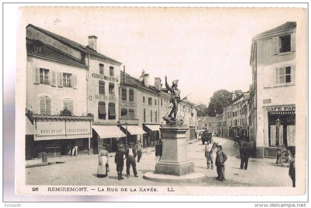 REMIREMONT . La Rue De La Xavée . - Remiremont