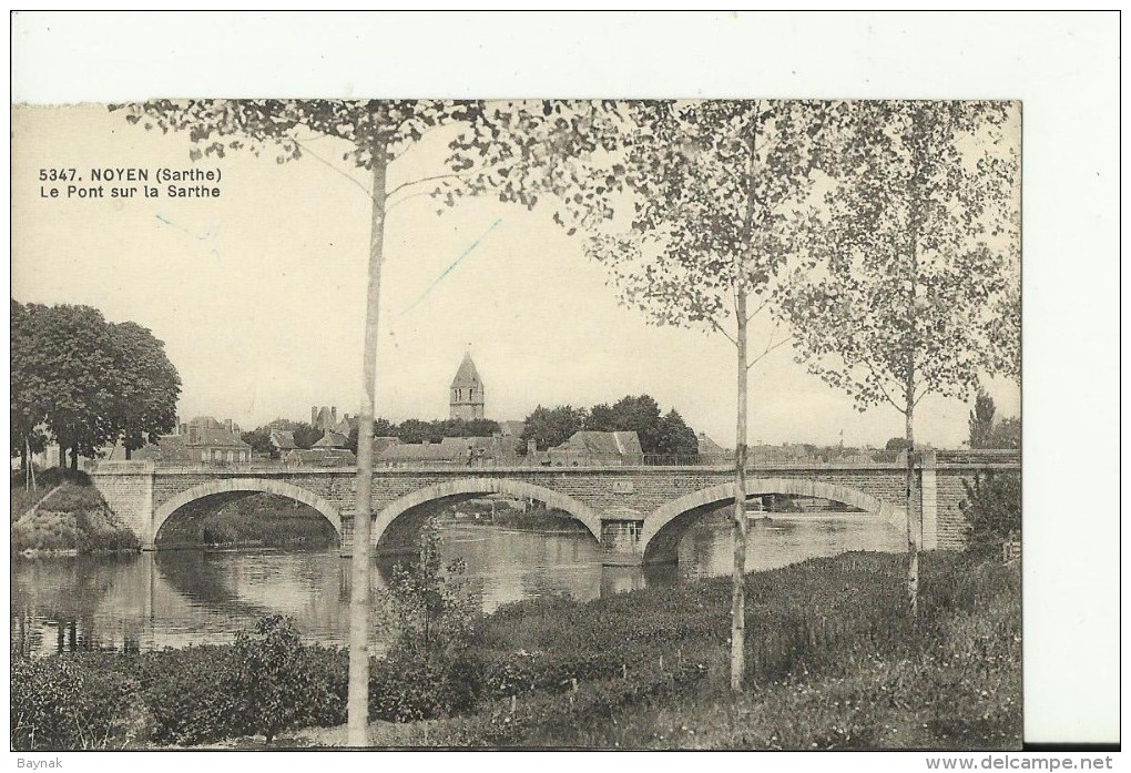 FR1853    ---   NOYEN   ( Sarthe )   --   LE PONT SUR SARTHE - Sonstige & Ohne Zuordnung