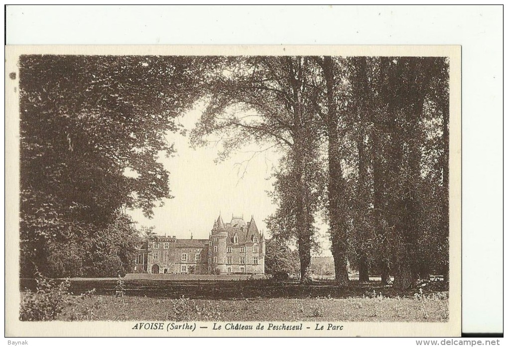 FR1857    ---   AVOISE  ( Sarthe )   --  LE CHATEAU DE PESCHESEUL - Sonstige & Ohne Zuordnung