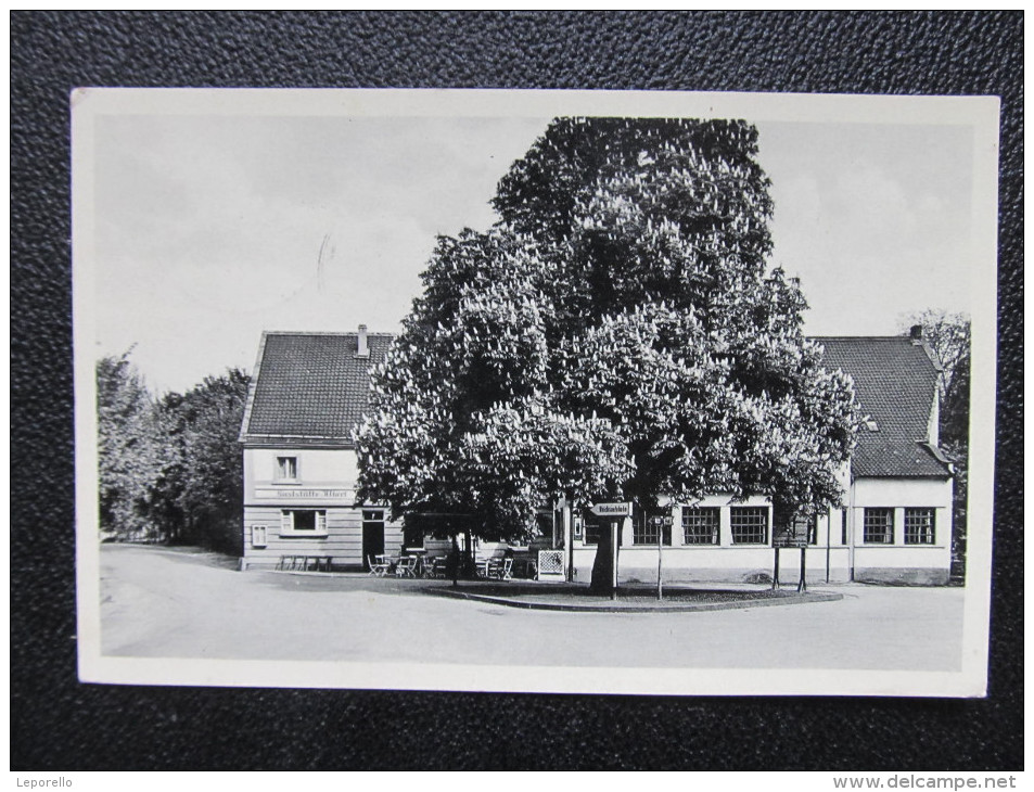 AK RATINGEN LINTORF Hindenburgplatz Gasthaus 1939 Feldpost  / D*15405 - Ratingen