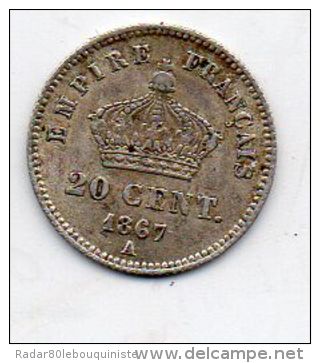 20 CENT 1867 A - Altri & Non Classificati