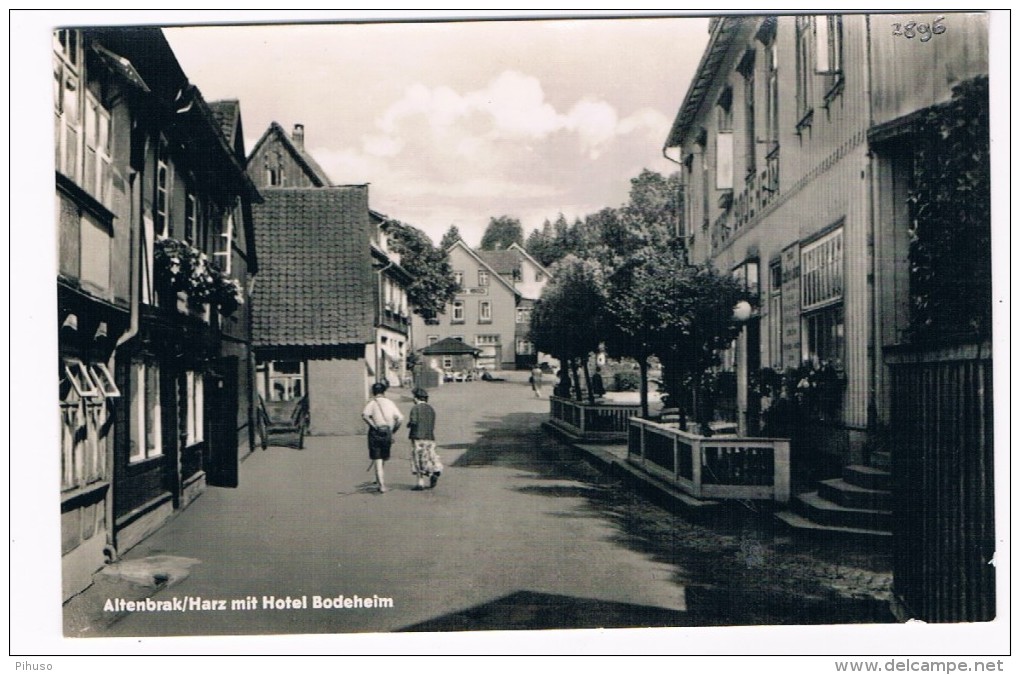 D5090       ALTENBRAK : Mit Hotel Bodeheim - Altenbrak