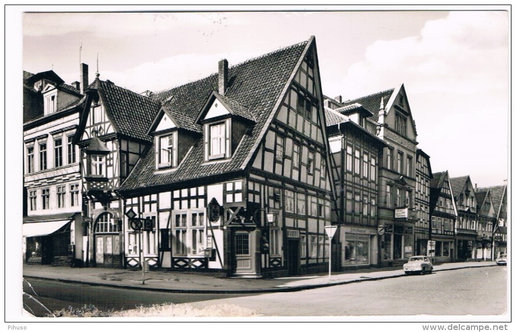 D5093       DETMOLD : Krumme Strasse / Eck Lange Strasse - Detmold