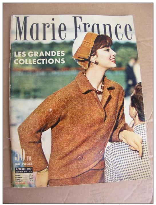 Marie France N° 19, Octobre 1957 - Otros & Sin Clasificación