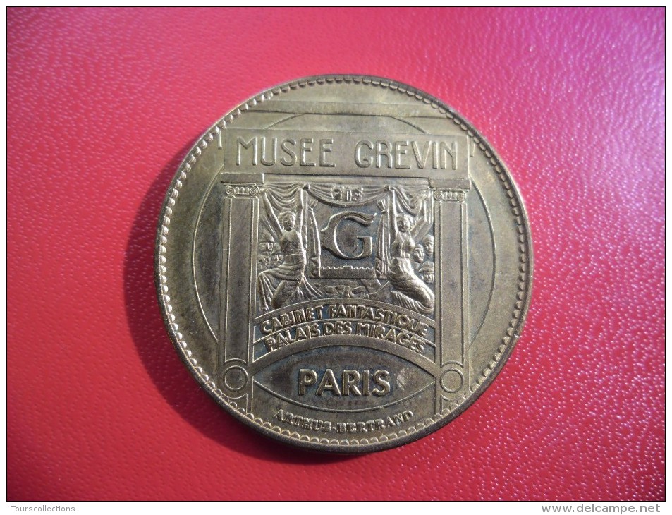 FRANCE @ JOHNNY HALLYDAY Musée Grévin Arthus Bertrand @ Médaille Chanteur - Ohne Datum