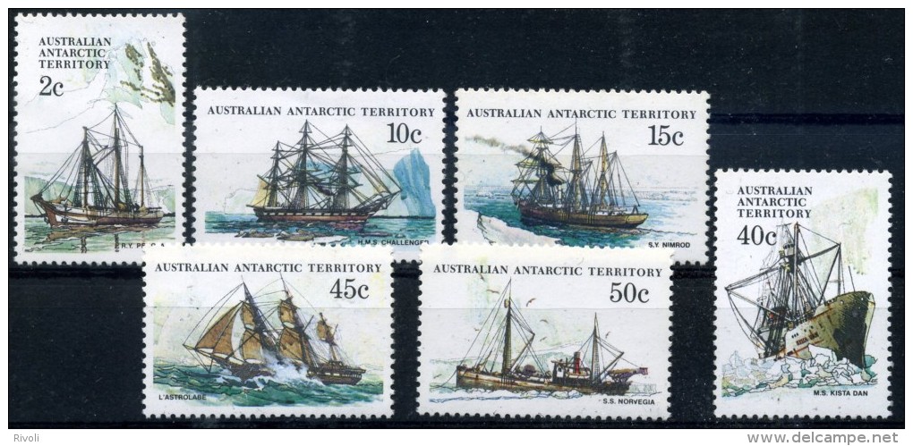 AAT Australian Antarctic Territory YT N° 47 à 52 **  NEUF LUXE MNH - Poolshepen & Ijsbrekers