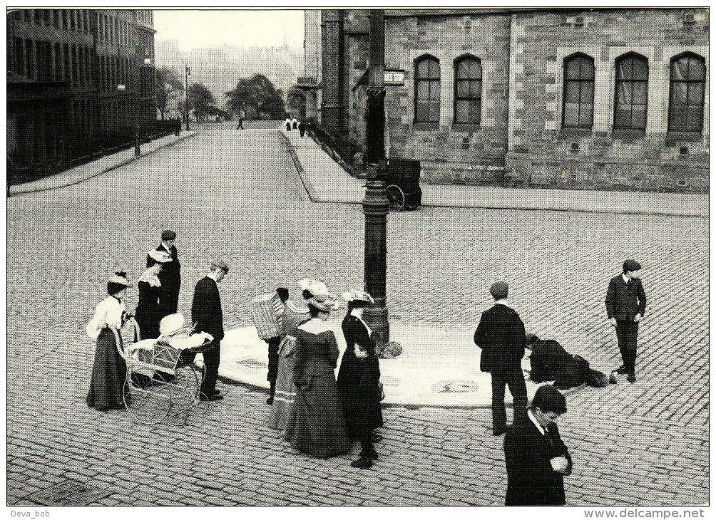 Postcard Edwardian Street Artist Lothian Road Edinburgh 1903 - Other & Unclassified