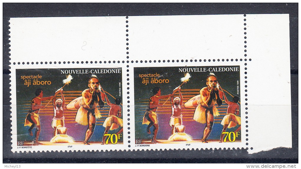 Paire De Timbre N°806 De 1999-Spectacle - Unused Stamps