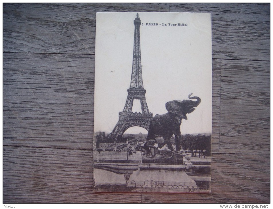 La Tour Eiffel. - Eiffelturm