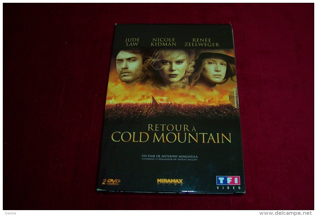 RETOUR A  COLD MOUNTAIN AVEC JUDE LAW ET NICOLE KIDMAN ET RENEE ZELLWEGER DOUBLE DVD - Action, Aventure