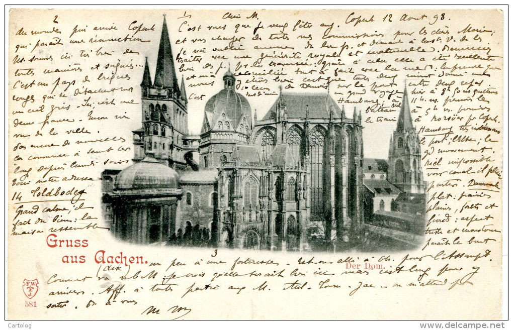 Gruss Aus Aachen (1898) - Saluti Da.../ Gruss Aus...