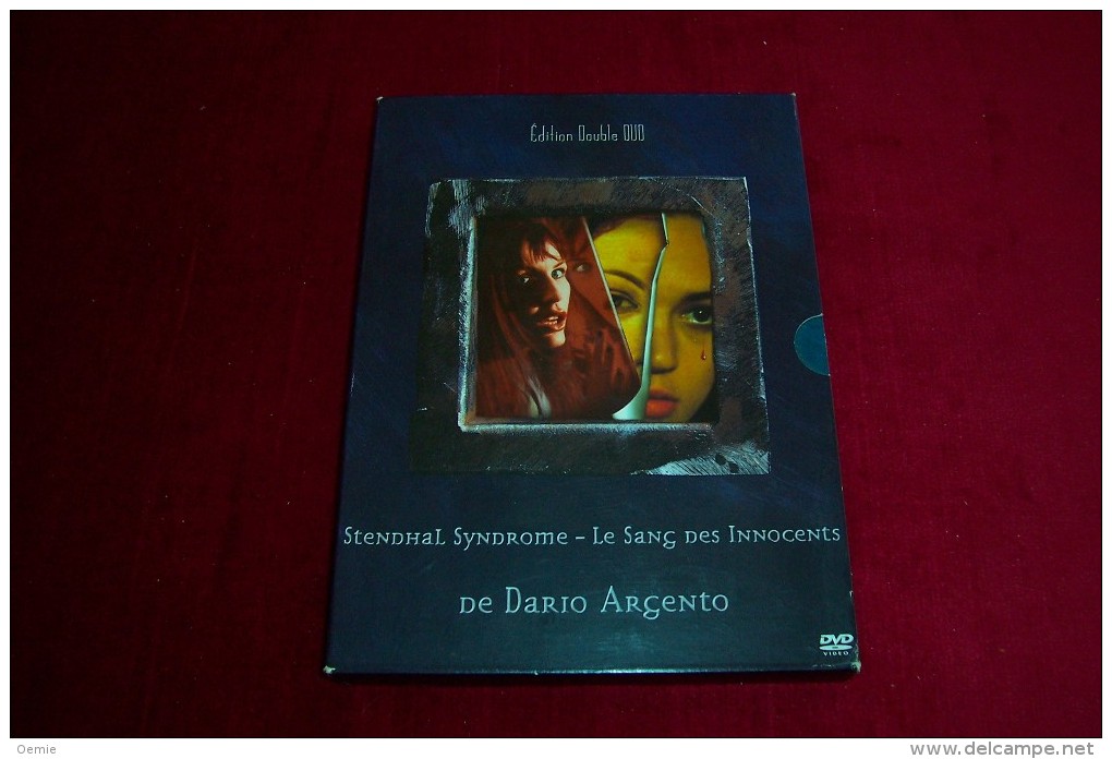 DOUBLE DVD  FILM DE DARIO ARGENTO  °  STENDHAL  SYNDROME + LE SANG DES INNOCENTS - Horror