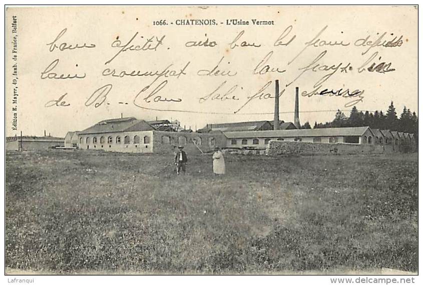 Dept Div- Territoire De Belfort -ref X821- Chatenois - L Usine Vermot-theme Usines -industries  - Carte Bon Etat  - - Châtenois-les-Forges