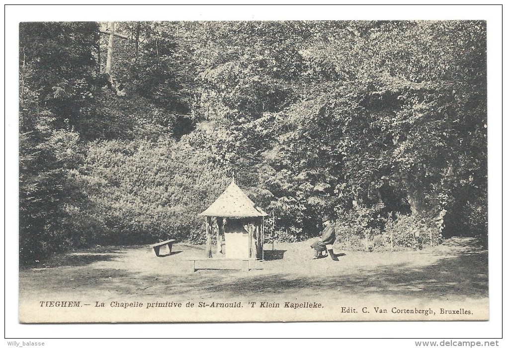 CPA - TIEGEM - TIEGHEM - La Chapelle Primitive De St Arnould  // - Anzegem