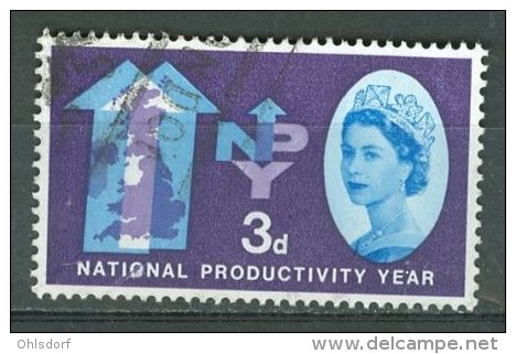 GREAT BRITAIN 1962: SG 632 D 632d W27d Lake In Yorkshire / YT 368 / Sc 388 / Mi 352, O - FREE SHIPPING ABOVE 10 EURO - Variétés, Erreurs & Curiosités