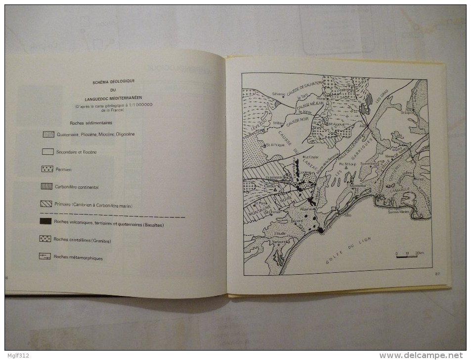 DECOUVERTE GEOLOGIQUE DU LANGUEDOC MEDITERRANEEN -  Edité En 1980 Détails Sur Les Scans - Languedoc-Roussillon