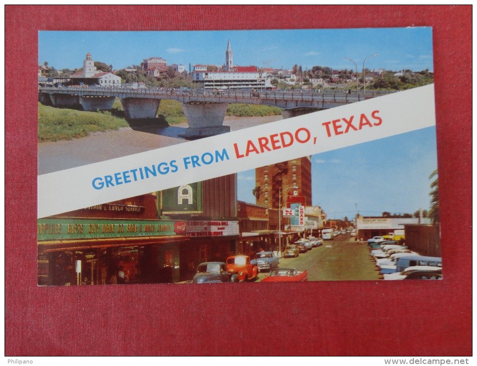 Texas> Laredo  Greetings M/V Street View -ref 1735 - Laredo