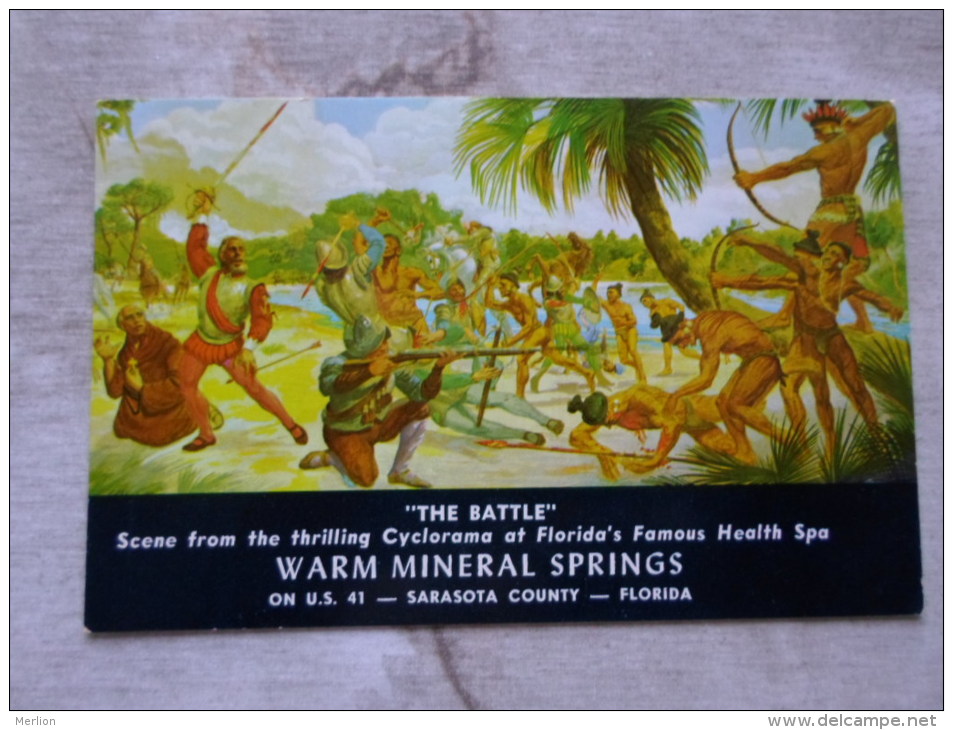 USA   Florida -  The Battle - Warm Mineral Springs -  Sarasota County Florida D127302 - Sarasota