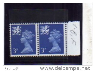 GREAT BRITAIN GRAN BRETAGNA 1971 QUEEN ELIZABETH II REGIONAL SYMBOL SCOTLAND SCOZIA REGINA ELISABETTA 3p 2 3 P MNH - Unused Stamps