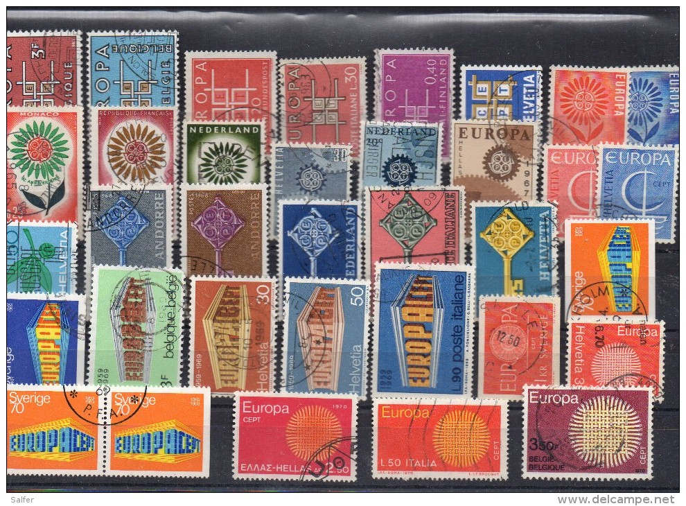 CEPT 1963-70  Lotto Usati - Collections